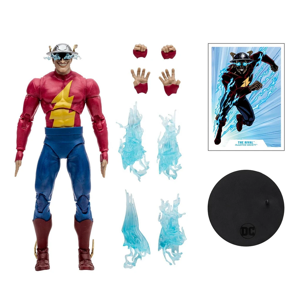 DC Multiverse The Rival (Injustice Society) Gold Label Figure