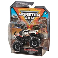 Monster Jam, Monster truck Monster Mutt Dalmatian officiel, véhicule en métal moulé, échelle 1:64, jouets pour garçons à partir de 3 ans