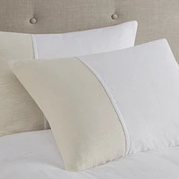 Beautyrest Mika 3 Piece Gauze Oversized Comforter Set