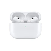 AirPods Pro (2nd generation) with USB-C, Adaptive Audio. Now playing.