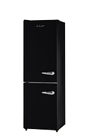 iio 11 Cu. Ft. Retro Refrigerator with Bottom Freezer in White (Left Hinge)