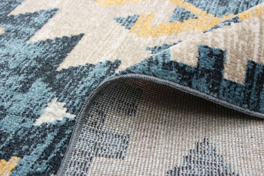 Tapis Lavable ECARPET Traditionnel pour Chambre, Salon, Chambre d'Enfant, Couloir