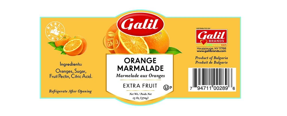 Marmelade d'Orange au Galil 370