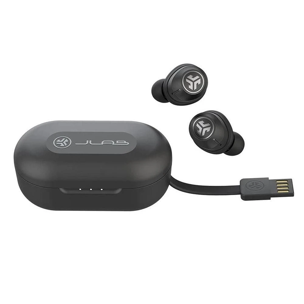 JLab Audio Jbuds Air ANC True Wireless Earbuds Black, JbudsAirANCTrWiEarBl