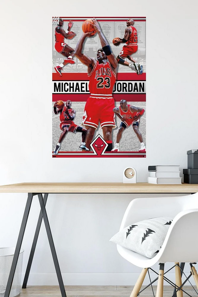 Michael Jordan - Collage Wall Poster