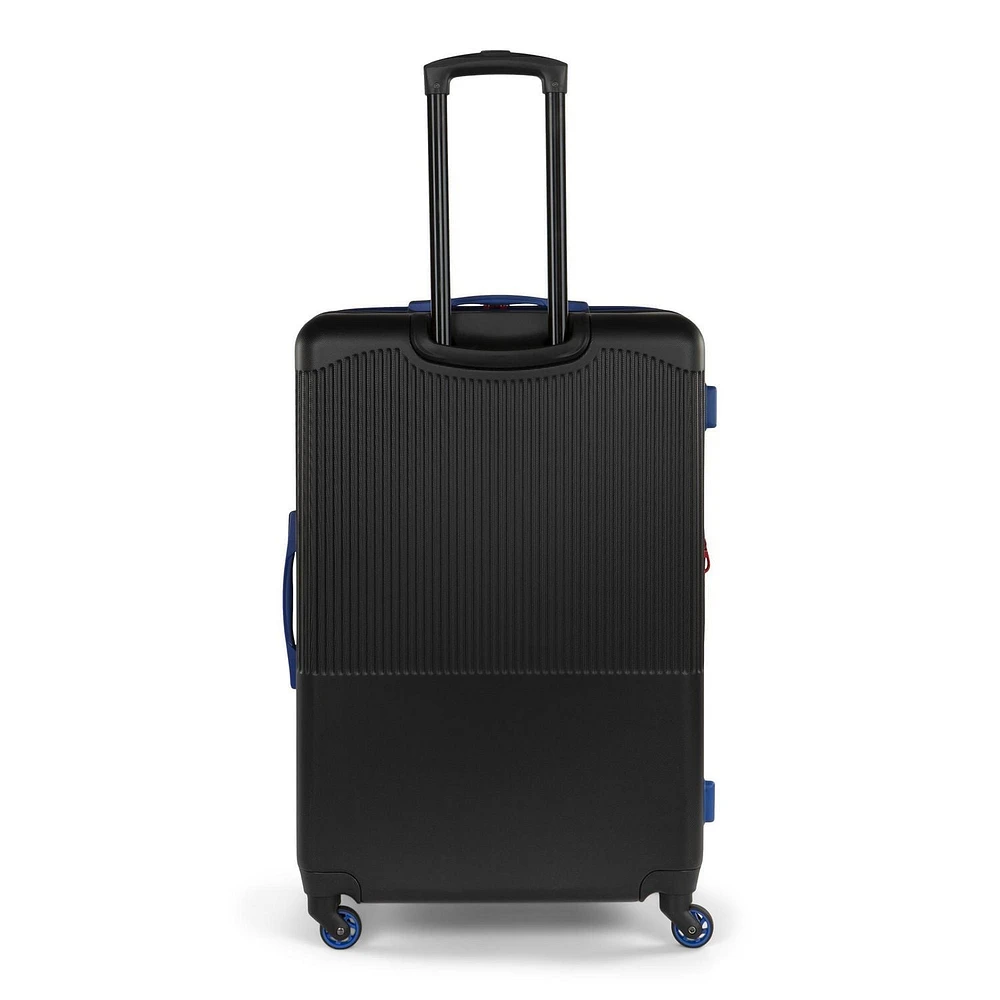 Reebok's 28" Hardside Checked Luggage offers a perfect blend of durability and style.