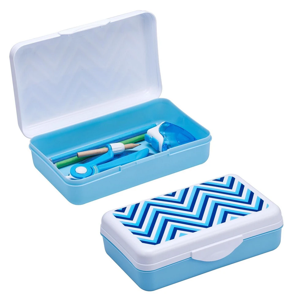 C'est un étui à crayons académique, Chevron