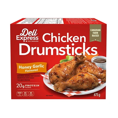 Deli Express Honey Garlic Flavoured Chicken Drumsticks