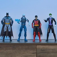 Batman 12-inch Action Figure (Black Suit), Kids Toys for Boys and Girls Ages 3 and up