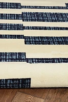 Tapis Capri Leslie os & bleu de 6 pi 5 po x 9 pi 3 po