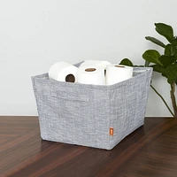 neatfreak! Large Storage Bin with Sewn on Handles, Large, woven polyvinyl