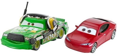 Disney/Pixar Cars 3 Chick Hicks with Headset & Natalie Certain Die-Cast Vehicle 2-Pack