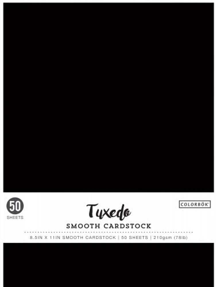 Carton souple Tuxedo de Colorbok