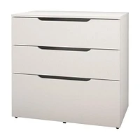 Arobas 2 Piece Home Office Set, White