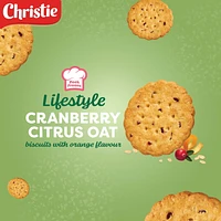 Peek Freans Lifestyle Cranberry Citris Oat Cookies, Biscuits, 290 g