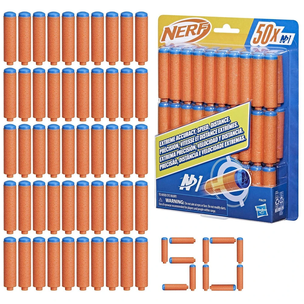Nerf N Series N1 Darts 50x, Ages 8 and up