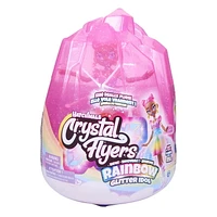 Hatchimals Pixies, Crystal Flyers, Rainbow Glitter Idol, Jouet volant magique avec lumières, Jouets pour filles à partir de 6 ans