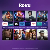 Roku Express (New, 2023) HD Streaming Device with High-Speed HDMI Cable and Simple Remote (No TV Controls), Guided Setup and Fast Wi-Fi Le streaming HD