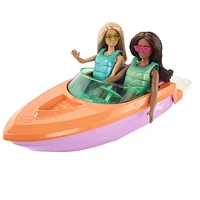 Barbie Coffret-cadeau, 2 poupées Barbie Fashionistas, maison, pisc.