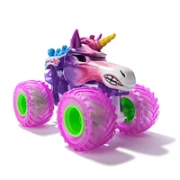 Monster Jam, Monster truck Sparkle Smash officiel, véhicule en métal moulé, échelle 1:64, Jouets pour garçons à partir de 3 ans