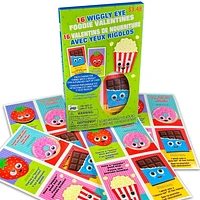 Mello Smello 16CT Valentins De Nourriture Avec Yeux Rigolos Cartes