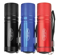 Lampe de poche radar COB de Police Security Paq. de 3