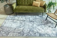 Tapis d'intérieur floral moderne Rug Branch
