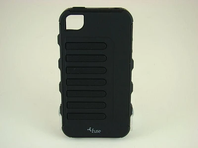 Coque telephone pour iPhone 4 Noir/Noir