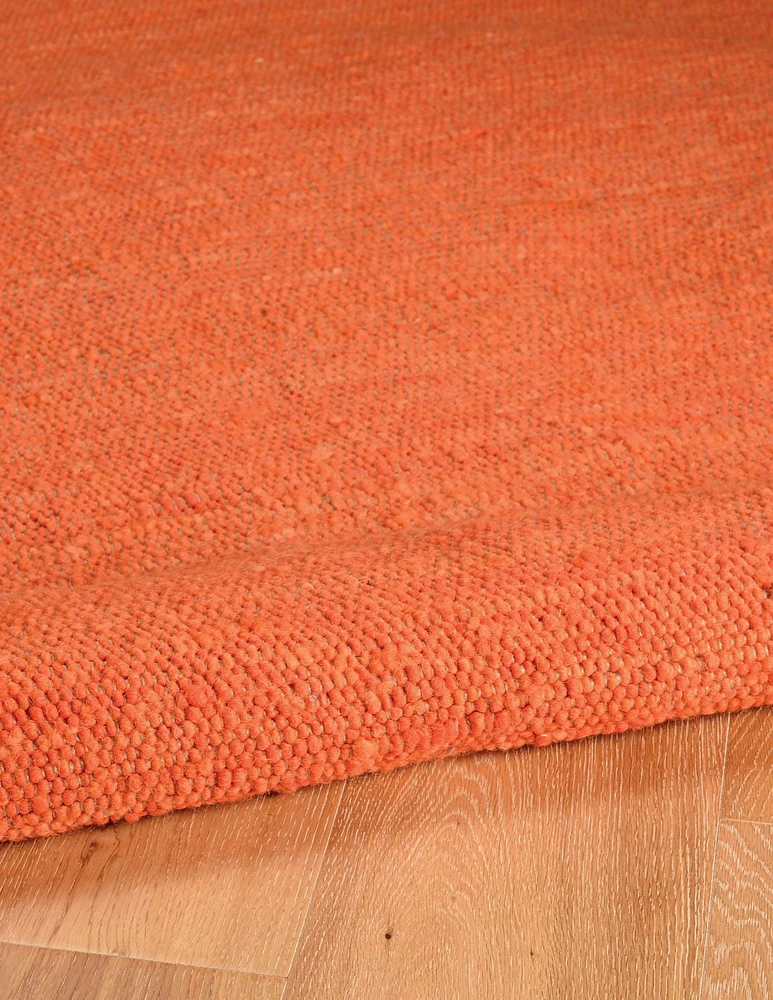 Verginia Berber Coral 7 ft. 10 in. x 10 ft. 4 in. Area Rug