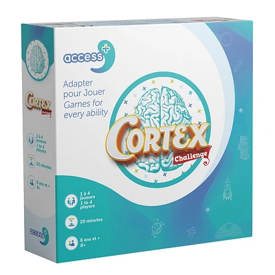 Cortex Access+ (ML) Board Game for Kids - Adapted by Health Care Professions for Cognitive Disorders ADHD Autism Memory - Card Games for Kids & Adults Ages 8+ - 1-4 Players - 20 Min