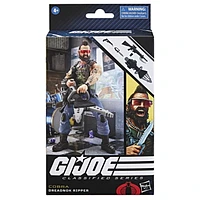 G.I. Joe Classified Series figurine de collection Dreadnok Ripper 102, de 15 cm avec 6 accessoires, pour filles et garçons