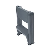Mistral® Step Folding 2-Step Stool Grey, Capacity  300 lbs / 136 Kg