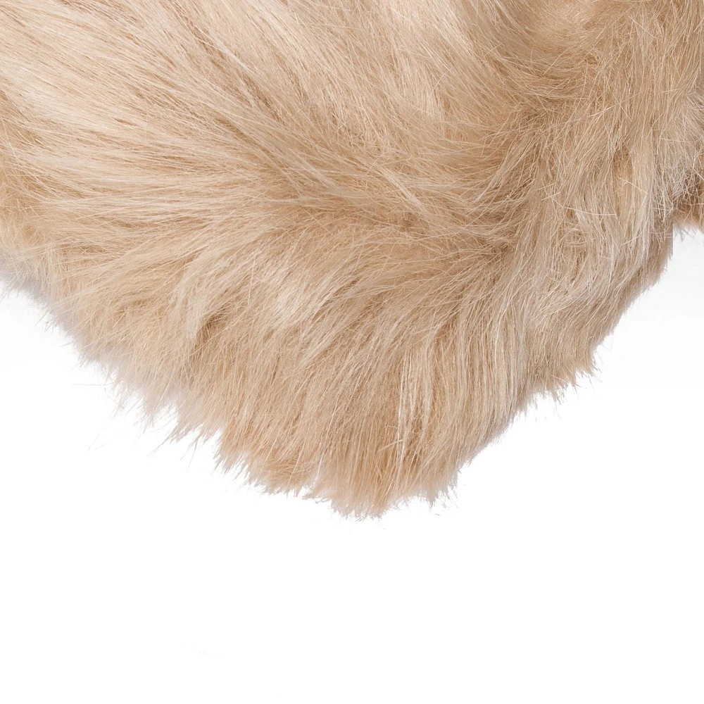 H-LUXE Hudson Faux Fur 5'X8' Rug