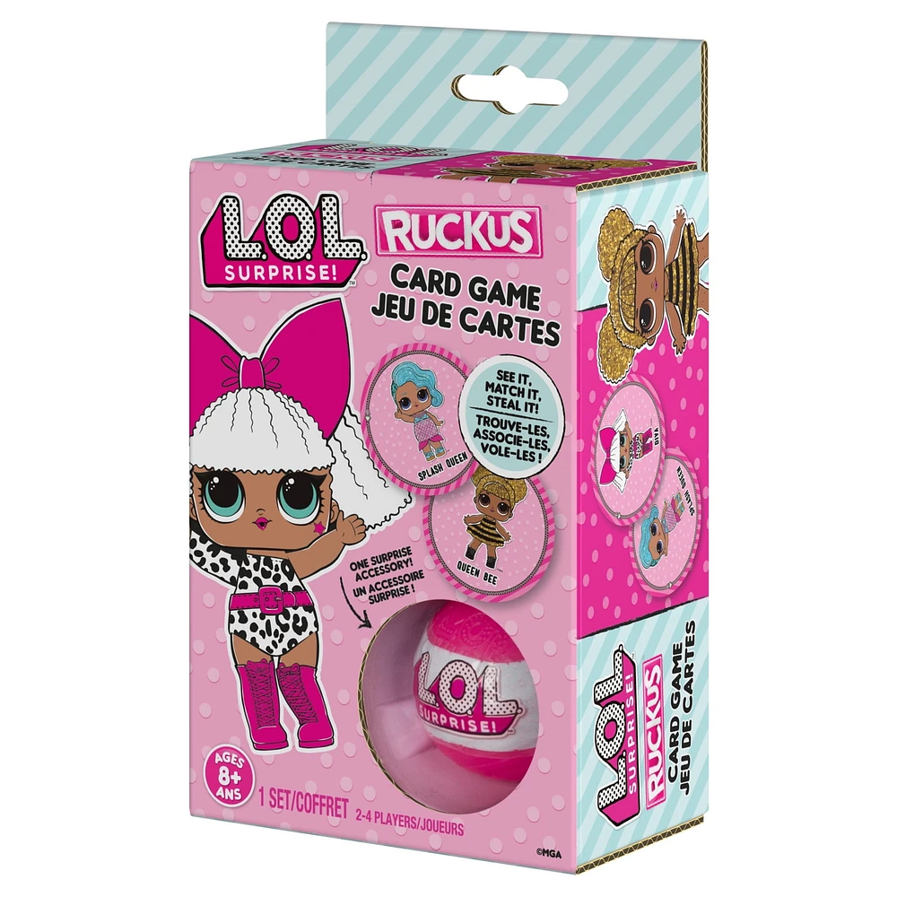 Cardinal Games L.O.L. Surprise! Ruckus Card Game with Accessory