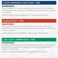 Fancy Feast Seafood Supper Pate Variety Pack, Wet Cat Food 24 X 85g, 24 X 85g