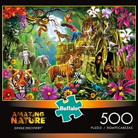 Buffalo Games Amazing Nature Le puzzle Jungle Discovery en 500 pièces