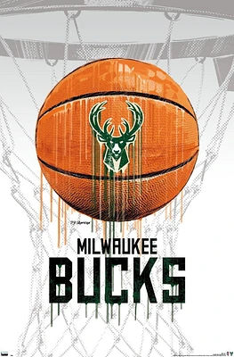 NBA Milwaukee Bucks - Ballon goutte à goutte 20