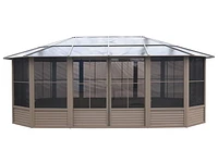 Florence Solarium 12 Ft. x 18 Ft. en Sable