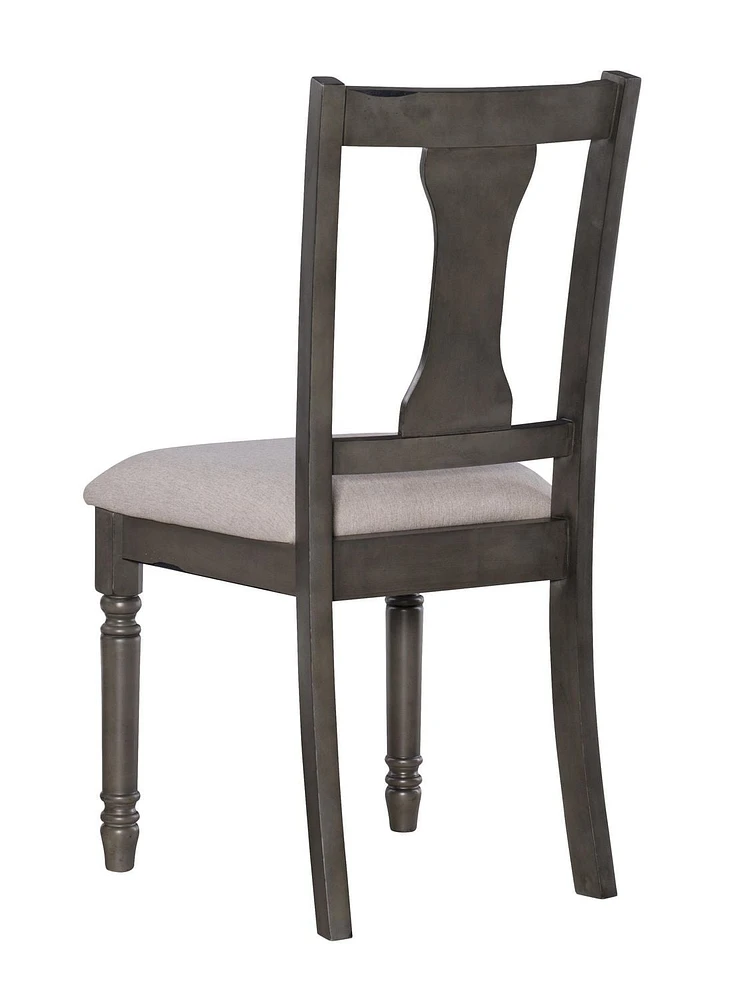 Weston Side Chair, Grey (Set of 2)