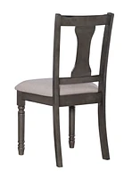 Weston Side Chair, Grey (Set of 2)