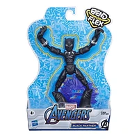 Marvel Avengers Bend and Flex  - Figurine articulée Black Panther de 15 cm flexible, incluant accessoire