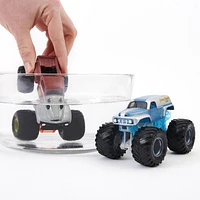 Monster Jam, Monster trucks Grave Digger vs Grave Digger (1982 Retro) officiels qui changent de couleur en métal moulé, échelle 1:64