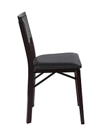 Chaise pliante à dossier rembourré Bronson