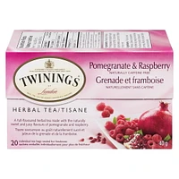 Twinings Pomegranate Raspberry Herbal Tea, Pack of 20 Tea Bags