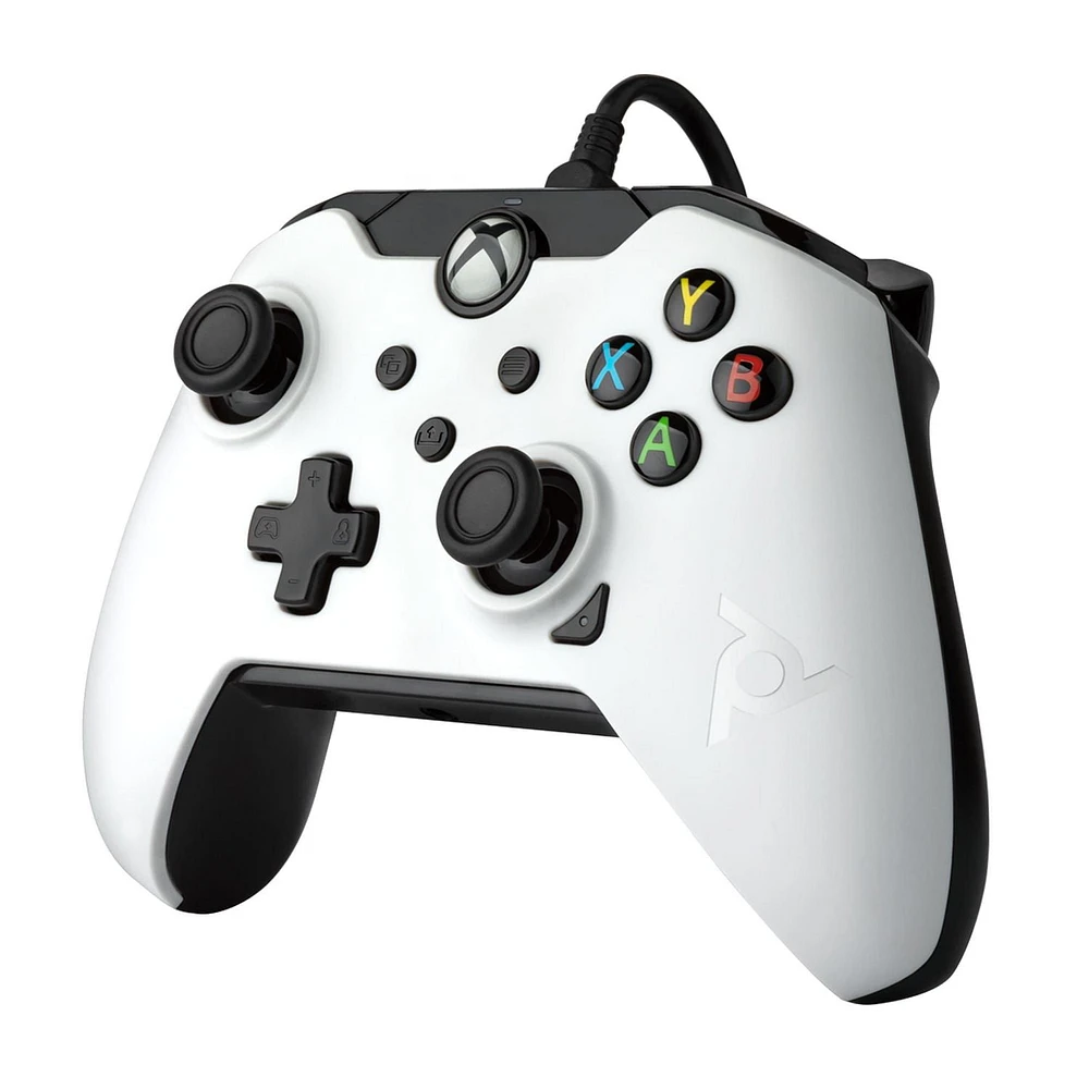 PDP Gaming Wired Controller: Arctic White - Xbox Series X|S, Xbox One, Xbox, Windows 10, 049-012-NA-WH, Xbox Series X/S