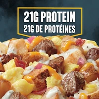 Déjeuner toute la journée CRAVE - Steak et œufs avec pommes de terre rôties 255 g