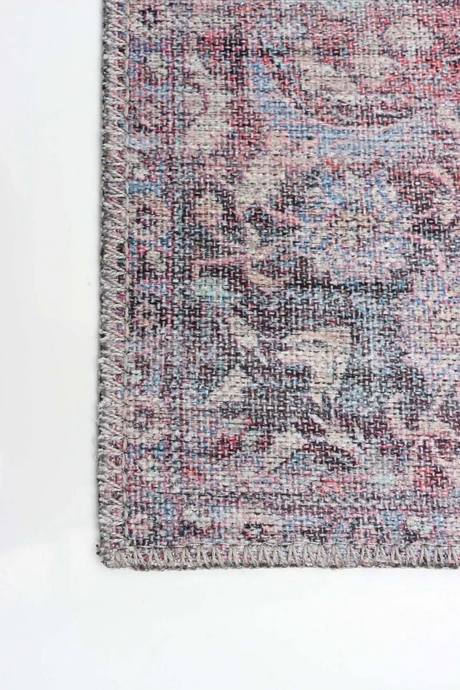 ECARPET Oriental Indoor Area Rug Flatweave Carpet for Living Room, Bedroom, Eco Friendly, Machine Washable