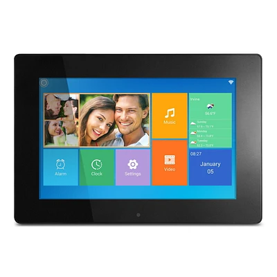 Aluratek 10" WIFI Digital Photo Frame w/ Touchscreen IPS Display & 16GB Memory- AWS10F