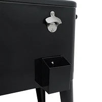 Permasteel Refroidisseur de Patio 80QT - Noire