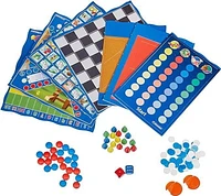 Clementoni - 50 Jeux Classiques - Collection de Jeux Traditionnels Pour Toute la Famille - Avec Plateaux et Dés - À partir de 4 Ans - 2 à 8 Joueurs - En Français